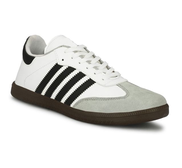 Classic Retro Stripe Casual Sneakers for Men & Women | Lightweight Everyday Walking Shoes